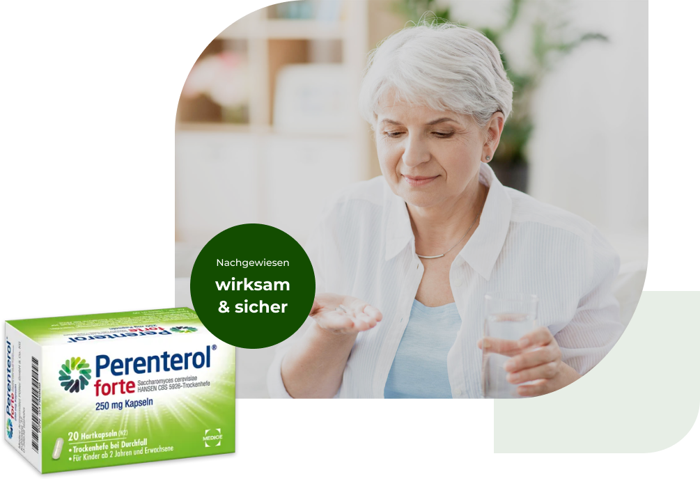 Key Visual: stilisierte Darmgrafik in harmonischen Grüntönen vor hellem Hintergrund  symbolisch für Darmgesundheit und Wohlbefinden.